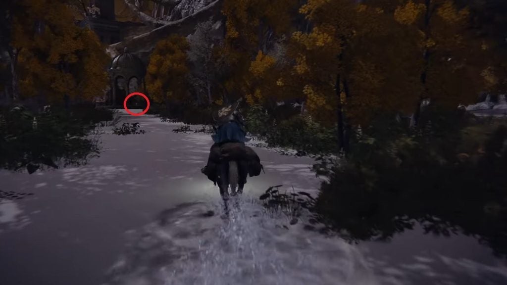 The location of the Map Fragment in the Deeproot Depths.