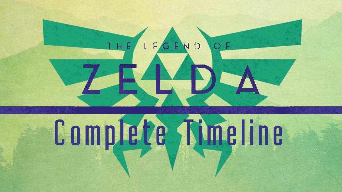 Classic Legend of Zelda symbol showing the Triforce above an abstract winged creature behind text featuring the article's title.