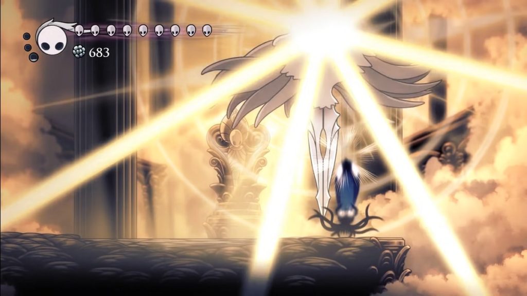 The Absolute Radiance's Laser Burst attack.