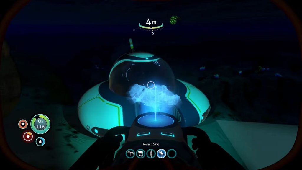 The Seamoth from Subnautica.