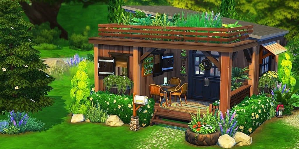 A house that is off the grid in The Sims 4.