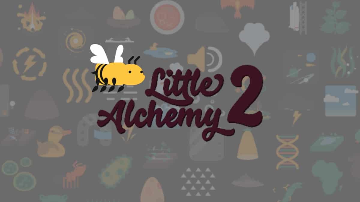 Little Alchemy 2 logo with a Bee.