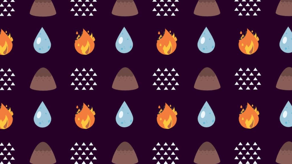 The Basic Four Elements in Little Alchemy 2 are Earth, Air, Fire and Water.