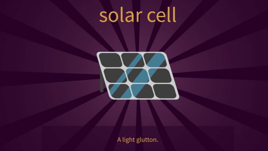 Solar Cell in Little Alchemy 2.