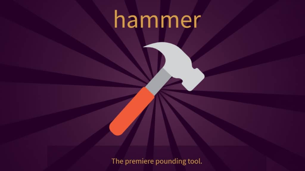 Hammer in Little Alchemy 2.