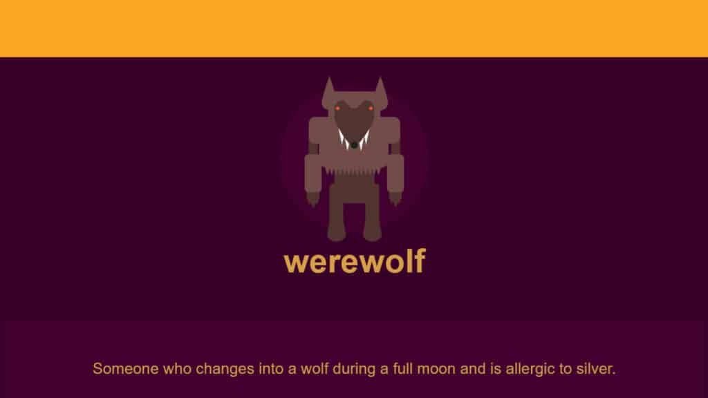 Werewolf in Little Alchemy 2.