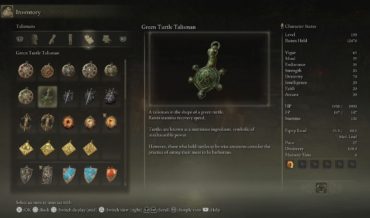 Elden Ring: How to Get the Green Turtle Talisman