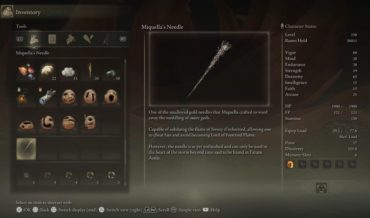 Elden Ring: Where to Find Miquella’s Needle (and What it’s Used For)