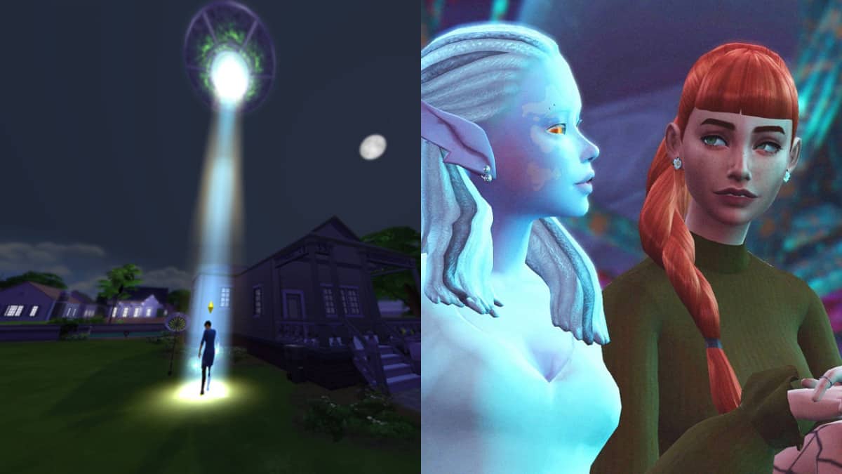 The Sims 4 how to become an alien guide.