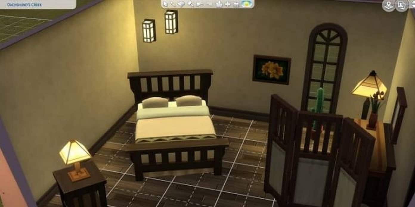 Rotating furniture in The Sims 4.