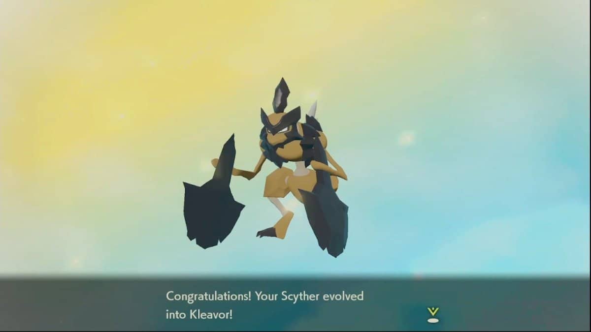 How to Evolve Scyther in Pokémon Legends: Arceus