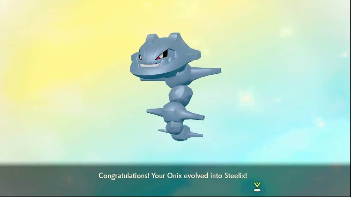 Evolving SHINY ONIX TO SHINY STEELIX IN POKEMON GO 