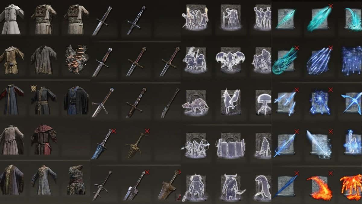 Items that carry over to NG+ in Elden Ring.