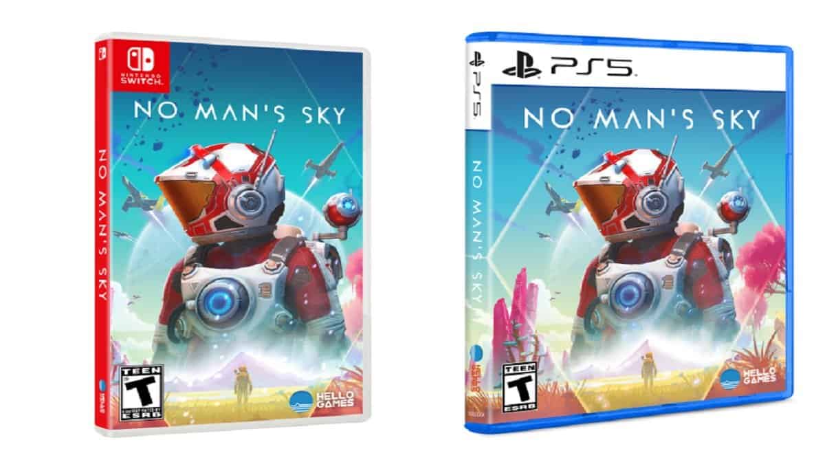 Switch and PS5 version of No Man's Sky.