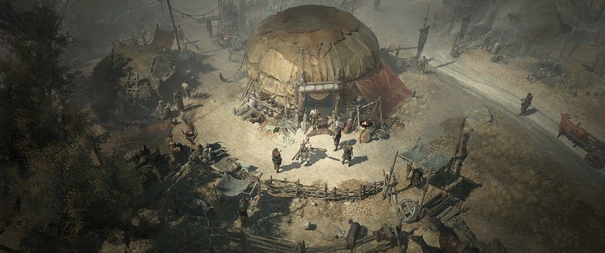 A screenshot showing early gameplay found in Diablo IV. 