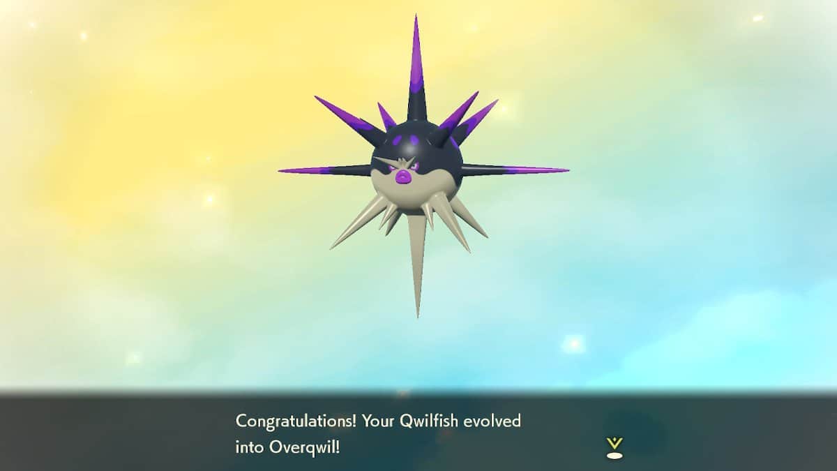 How to Evolve Qwilfish in Pokémon Legends: Arceus