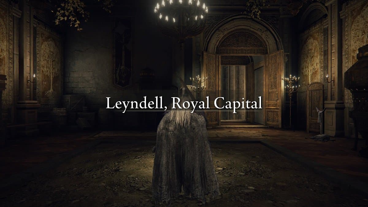 The Tarnished at Leyndell, Royal Capital.