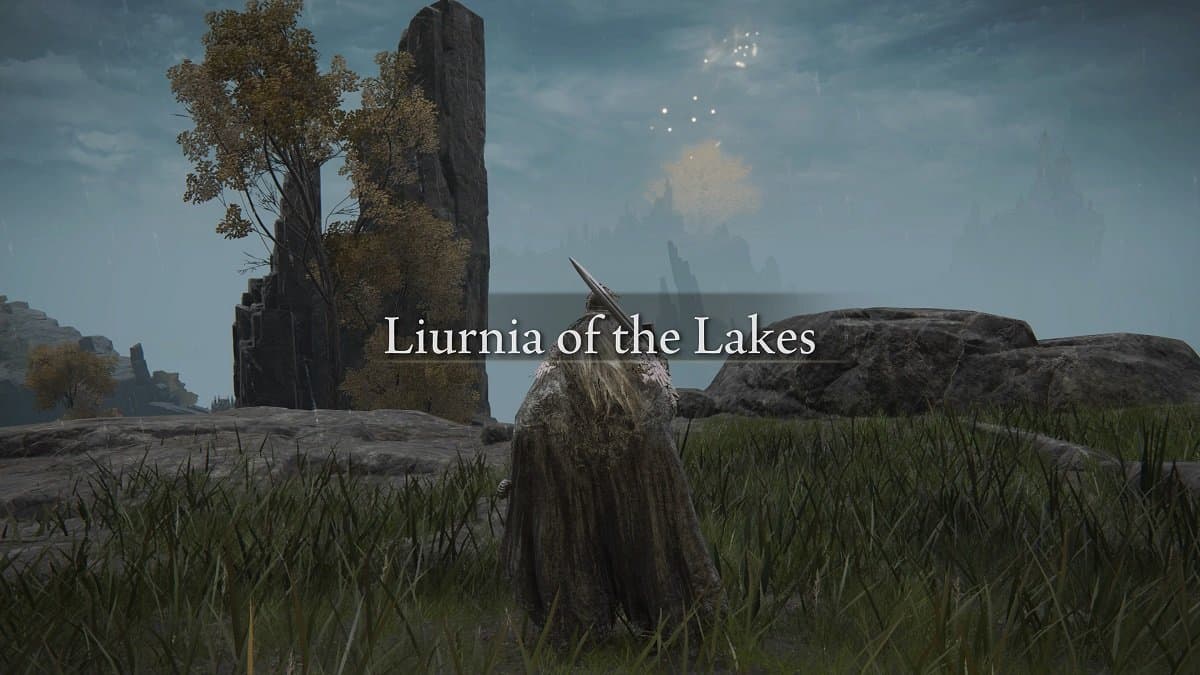 The Tarnished at Liurnia in Elden Ring.