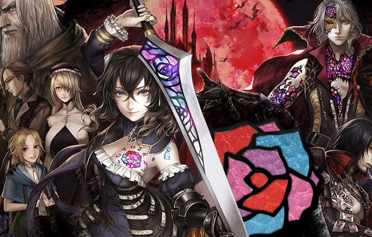 Bloodstained: Ritual of the Night characters posing