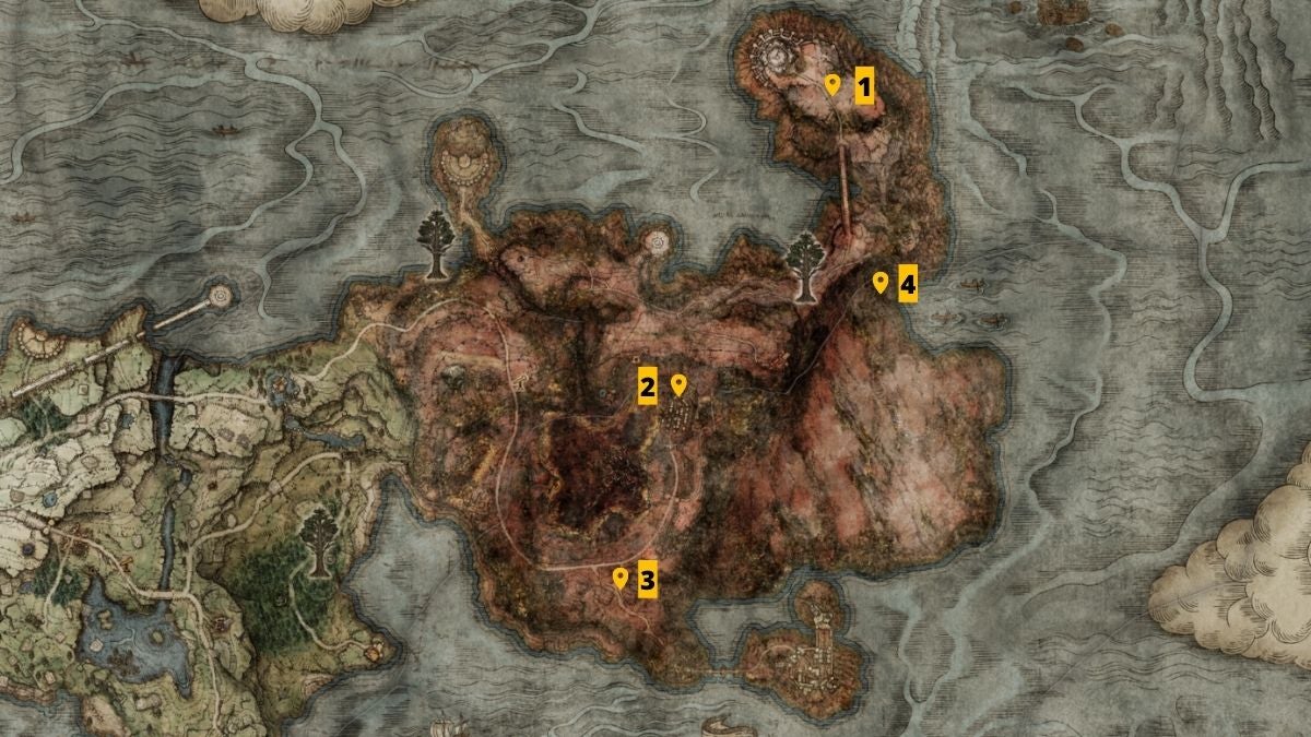 Every Golden Seed Location in Caelid