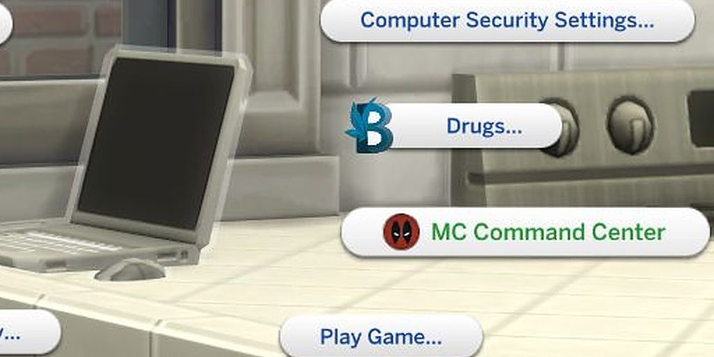It's possible to use MC Command Center in The Sims 4.