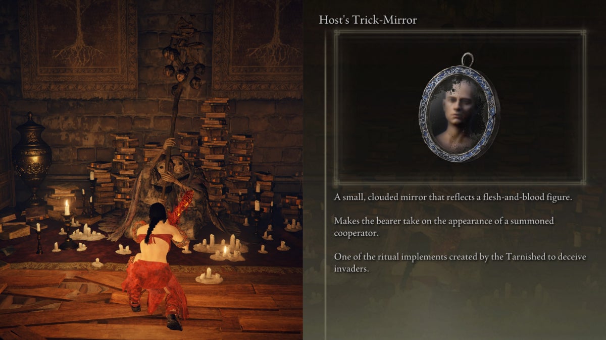Twin Maiden Husks and Host's Trick-Mirror.