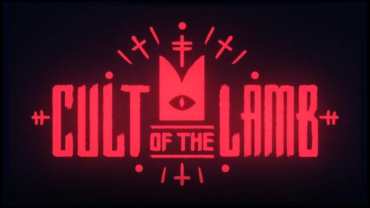 Cult of the Lamb main title screen.