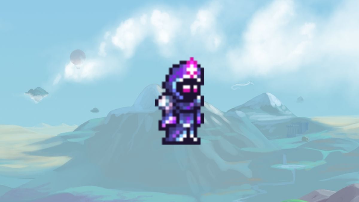 Nebula Armor in Terraria.