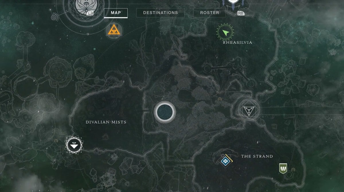 Location of the fifth cat statue on the Dreaming City map.