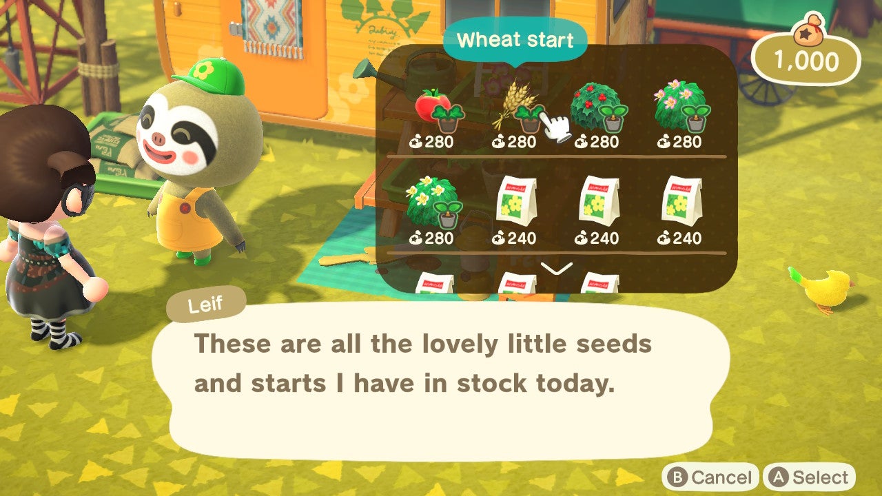 Buying Wheat Starts from Leif.