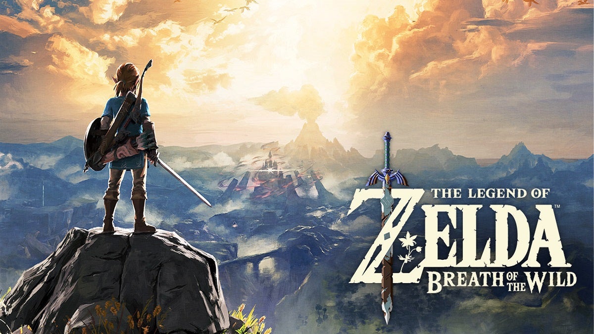 Legend of Zelda: Breath of the Wild cover.