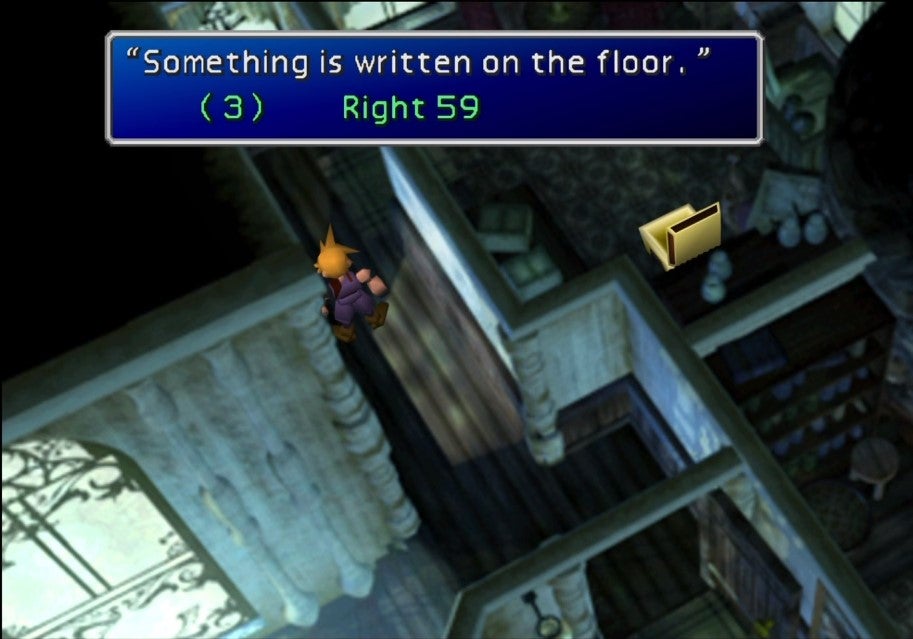 The third code for the safe in the Shinra Mansion.