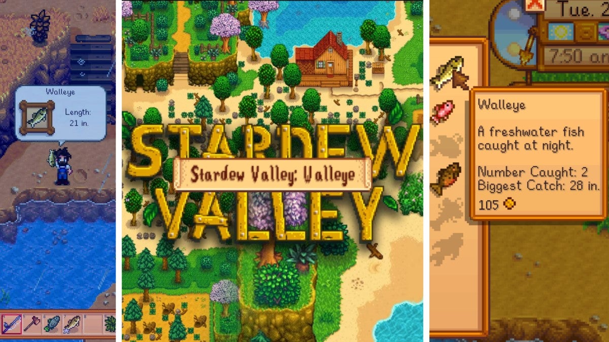Stardew Valley: Complete Walleye Guide