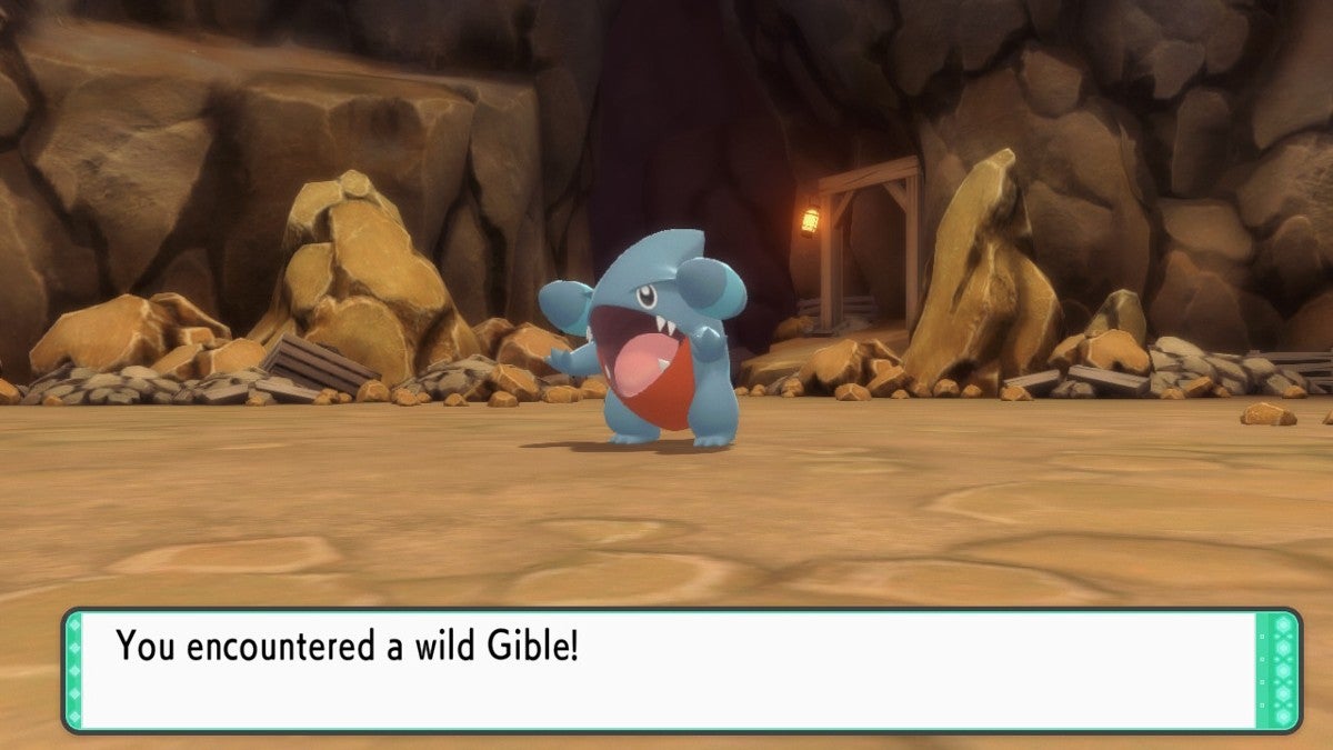 Pokémon Brilliant Diamond & Shining Pearl: How to Get Gible