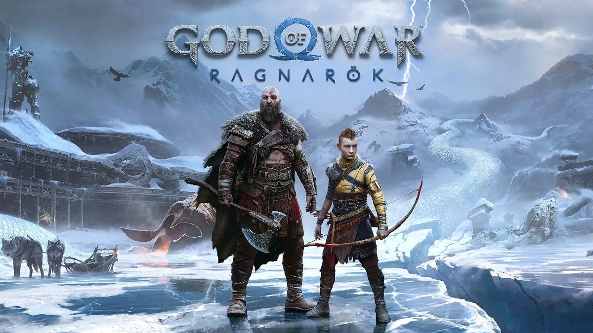 A cover of God of War Ragnarök.