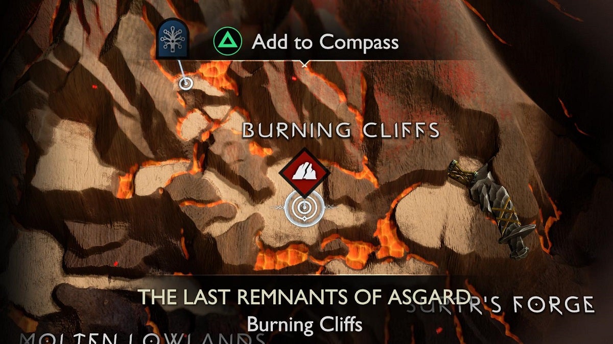 The Remnant of Asgard in Burning Cliffs.
