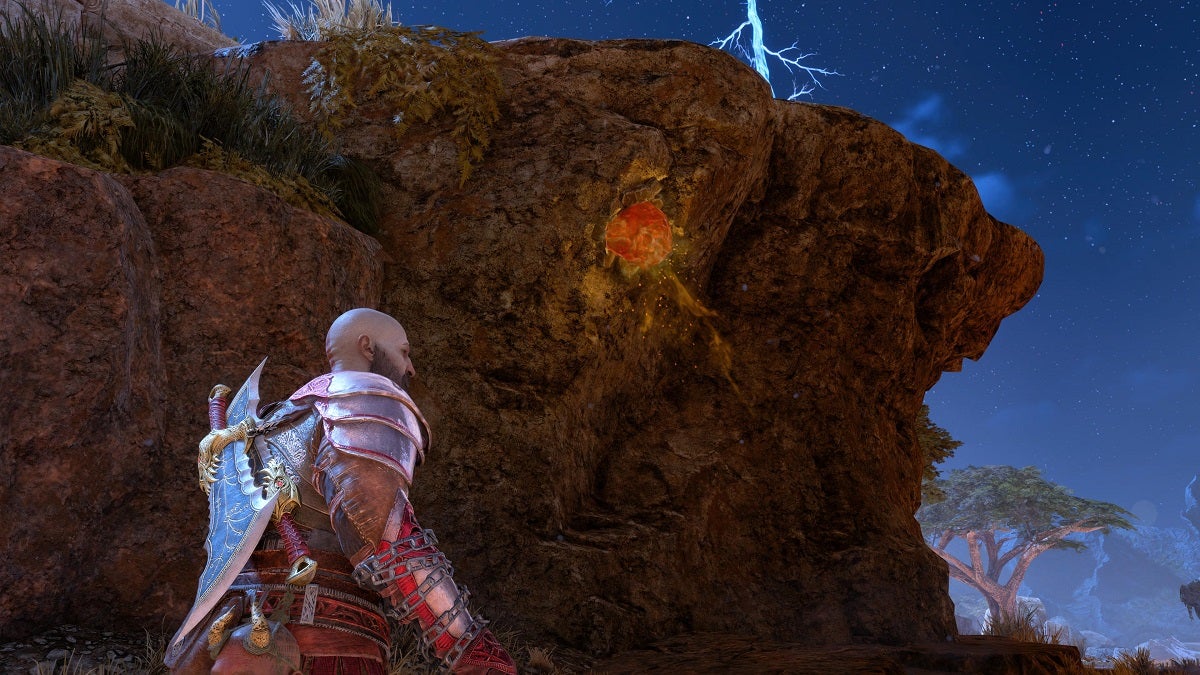 The bulbs that contain Crystalline Shards in God of War Ragnarok.