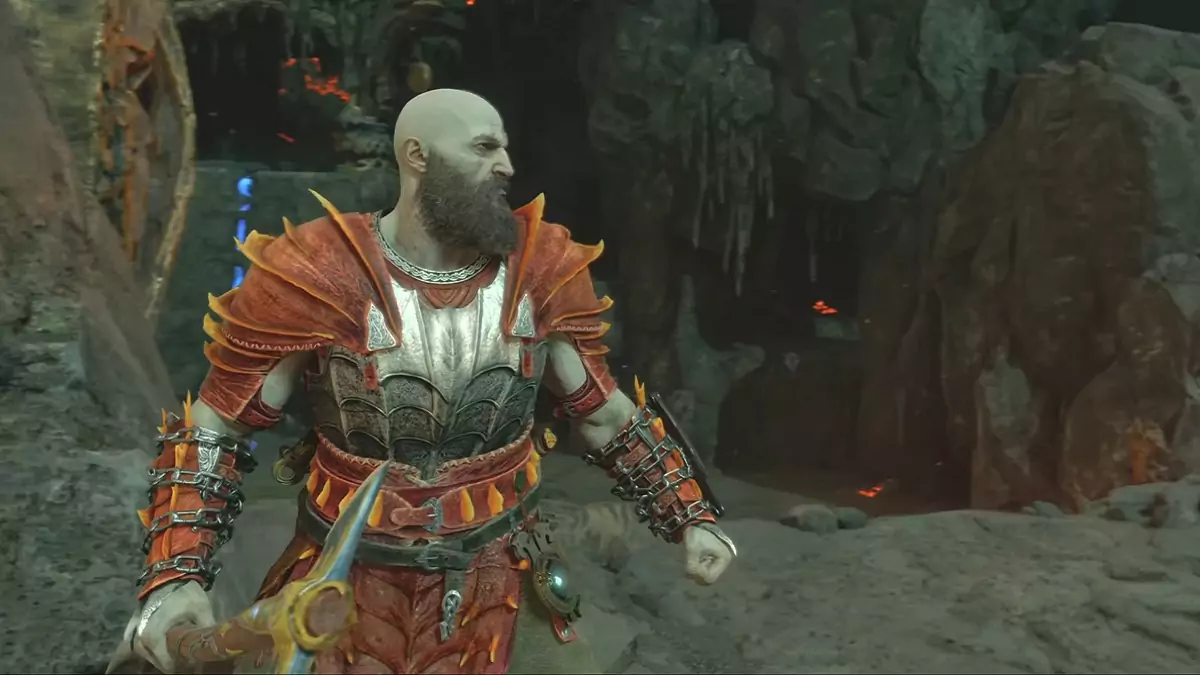 Dragon Scaled Set from God of War Ragnarok.