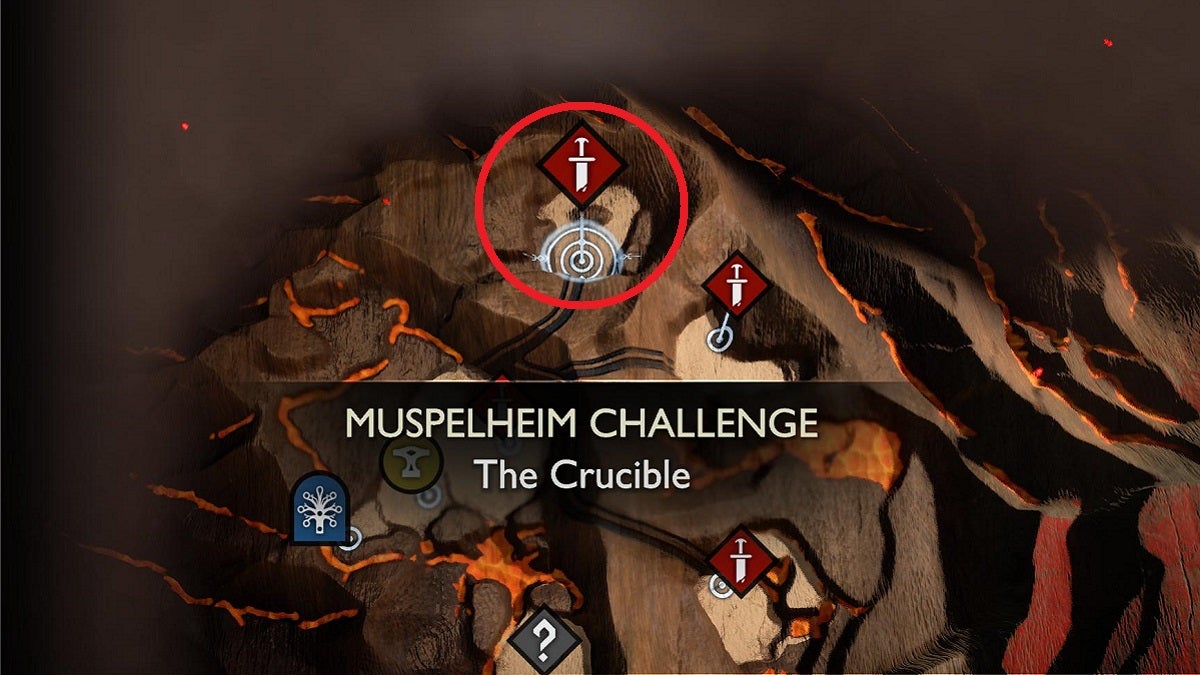 The location of the Crucible Trial that rewards Asgardian Ingots.