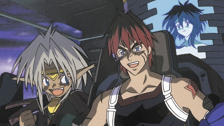 Gene and Aisha from Outlaw Star. 