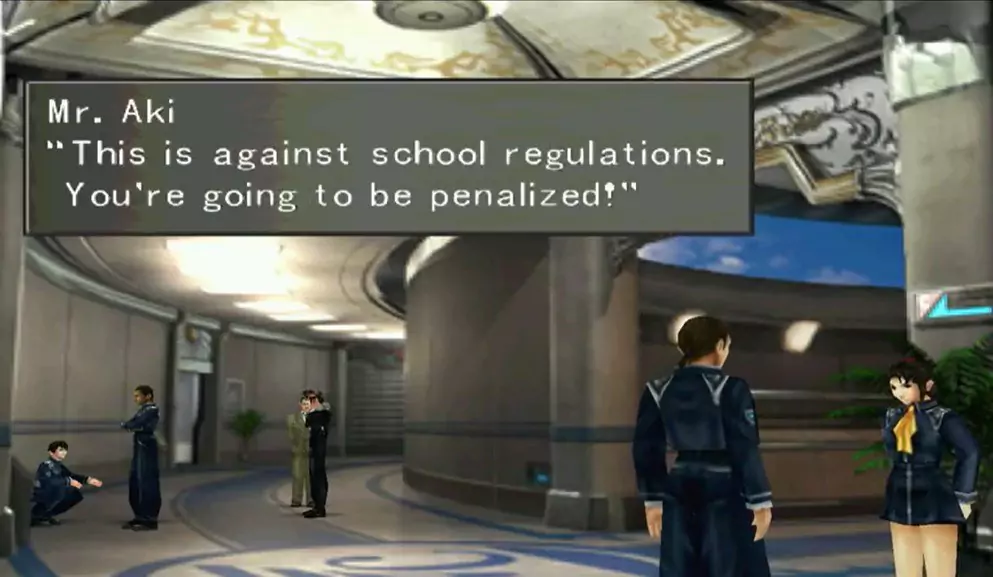 Mr. Aki in Final Fantasy VIII.