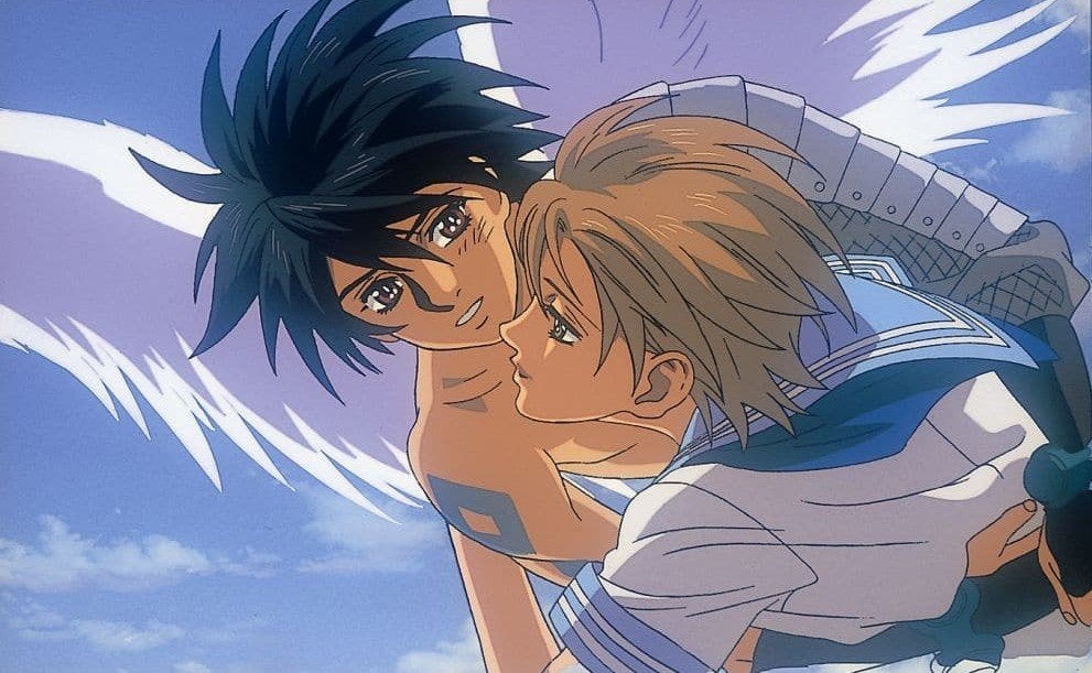 A cel from The Vision of Escaflowne.