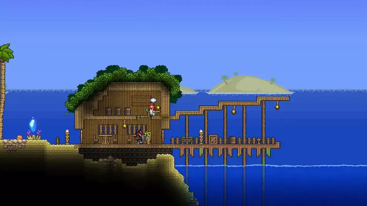 A Beach House from Terraria.