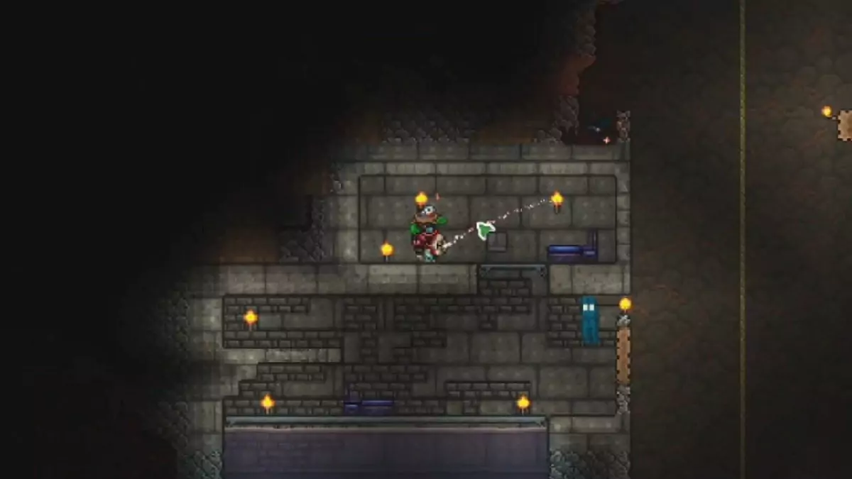 An Underground House from Terraria.