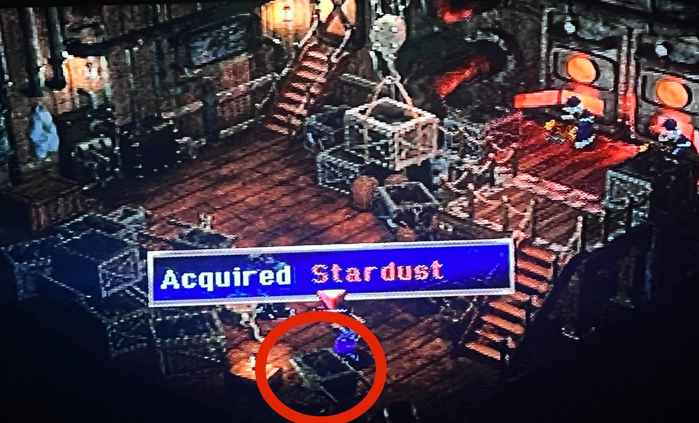 Second Stardust location on Queen Fury.