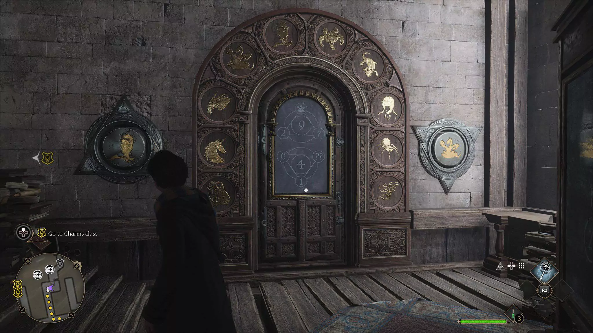 Example of a finished puzzle door.