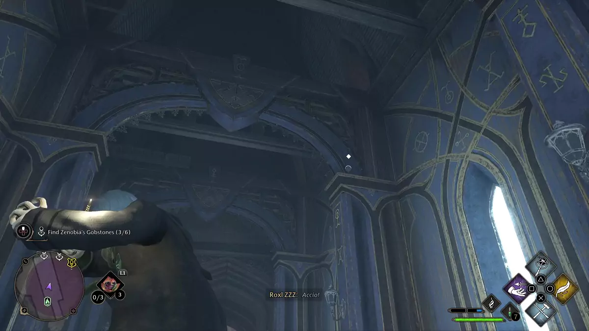 The Gobstone in the Ravenclaw Tower.