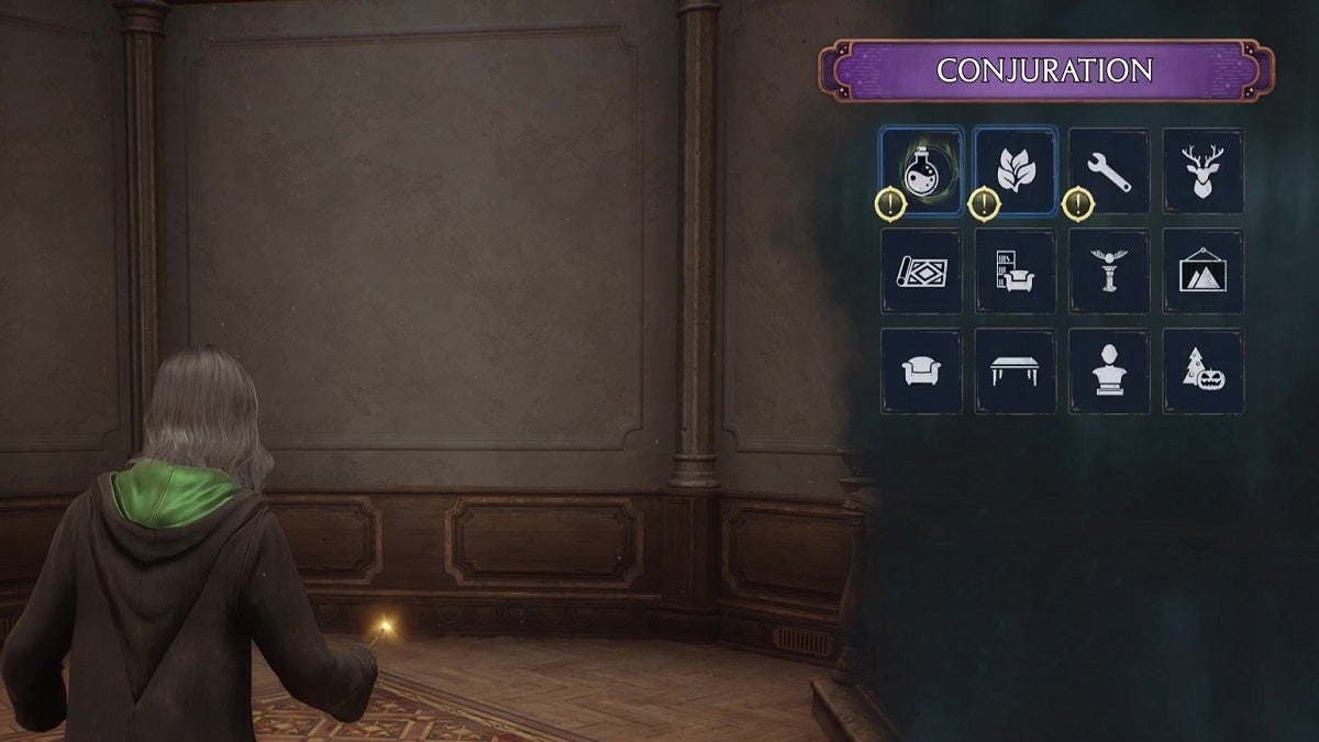 Conjuration Spell from Hogwarts Legacy.