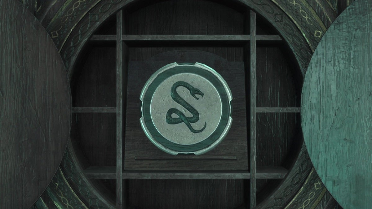 The House Token for Slytherin.