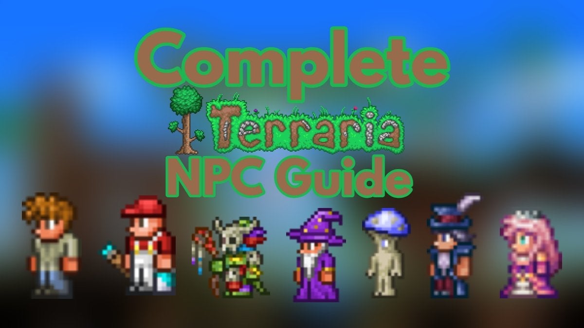 NPC Guide for Terraria.